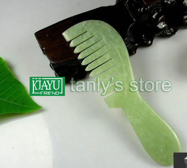 

original 20 PCS/LOT beauty JADE comb 100% natural randomly color