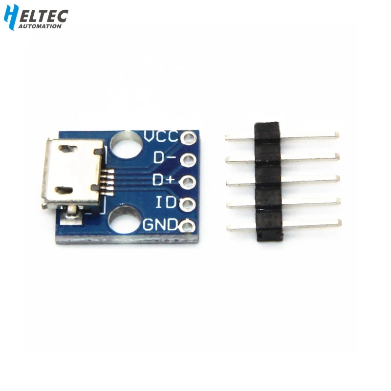 

1PC Breakout Power Supply Module Micro USB Interface Power Adapter Board USB 5V Breakout Module