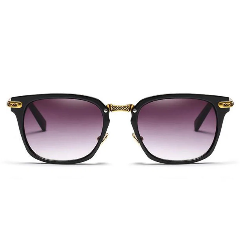 

Fashion Men Sunglasses Classic Women Brand Designer Metal Square Sun glasses UV400