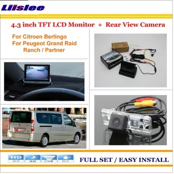 

Auto Camera For Fiat Scudo For Peugeot Expert For Toyota ProAce 4.3" TFT LCD Monitor Car Rearview Back Up Camera