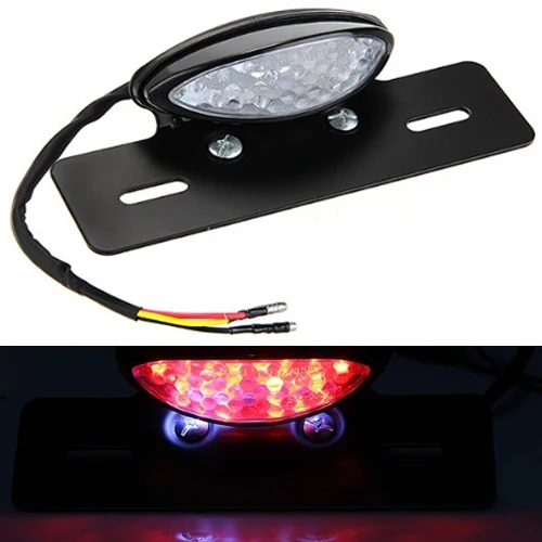 

10x) Lampada Posteriore foreno Sintetizzata per Moto 14 LED Luce Rosso 1,5W DC 12V