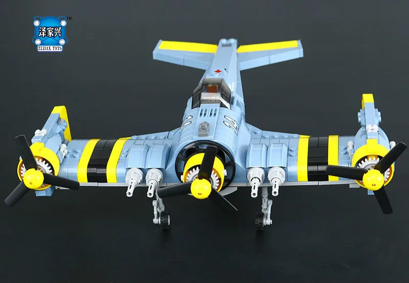 

Lepins Technical Series The Beautiful Science Fiction Fighting Aircraft Set Building Blocks Bricks Educational Figures Toys Gift
