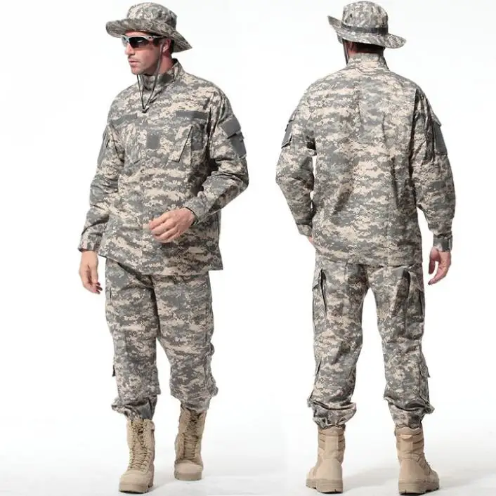 

US Army ACU Multicam Camouflage suit Tactical Military uniform Airsoft uniforms Set Multi-cam combat shirts