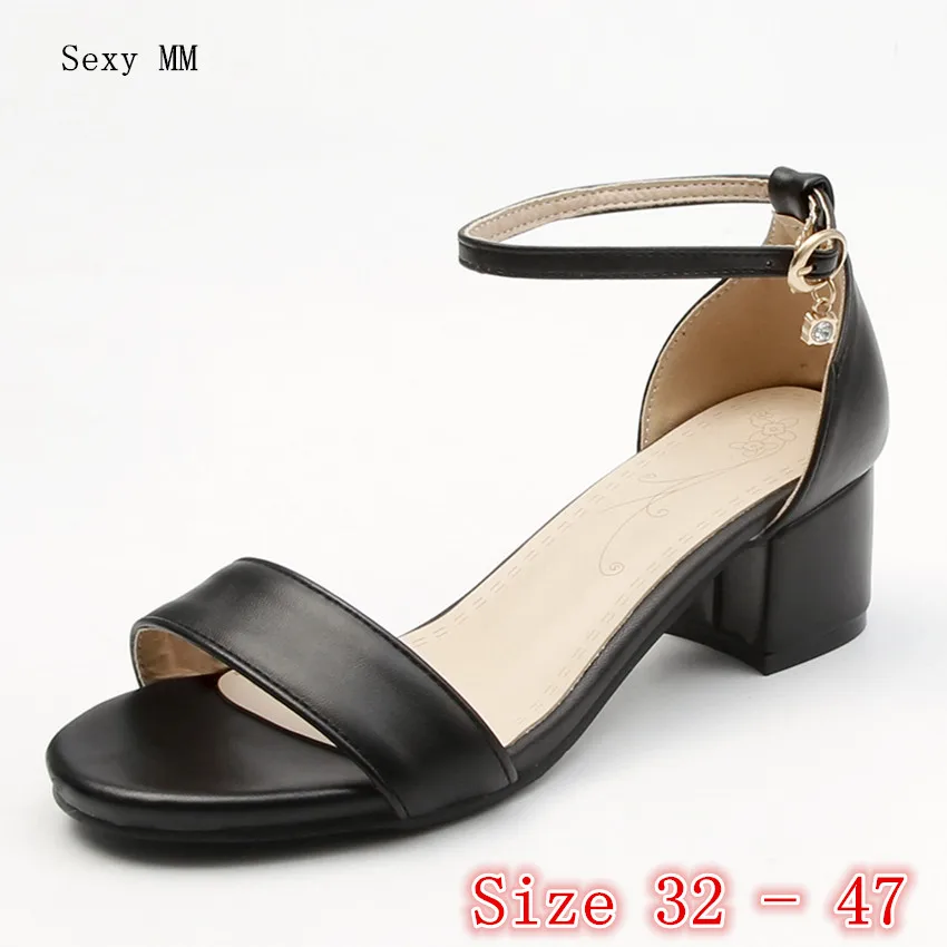 

Peep Toe Sandals Women High Heel Gladiator Sandals Shoes Woman High Heels Pumps Small Plus Size 32 33 - 40 41 42 43 44 45 46 47