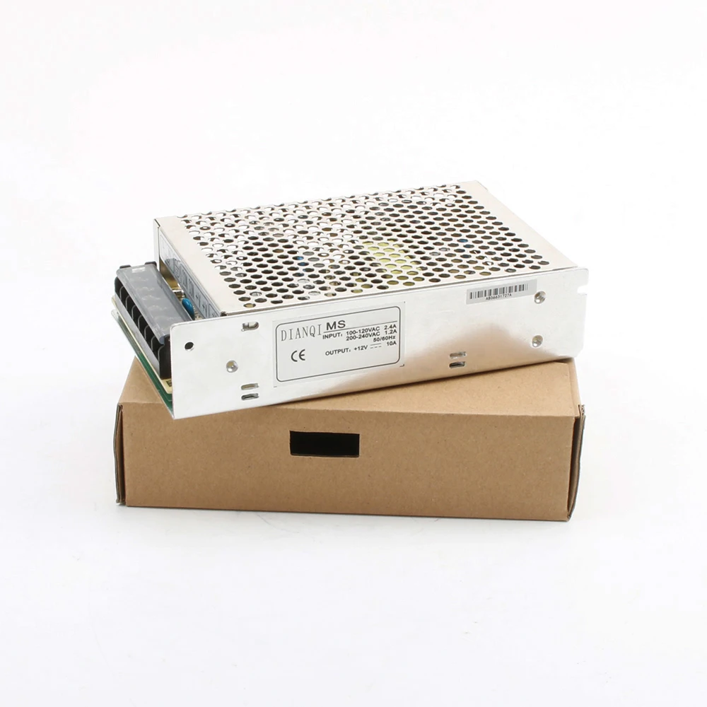 DIANQI MS 100 12 24 15 импульсный источник питания светодиодного табло 100w 5 v 36 48 Мини