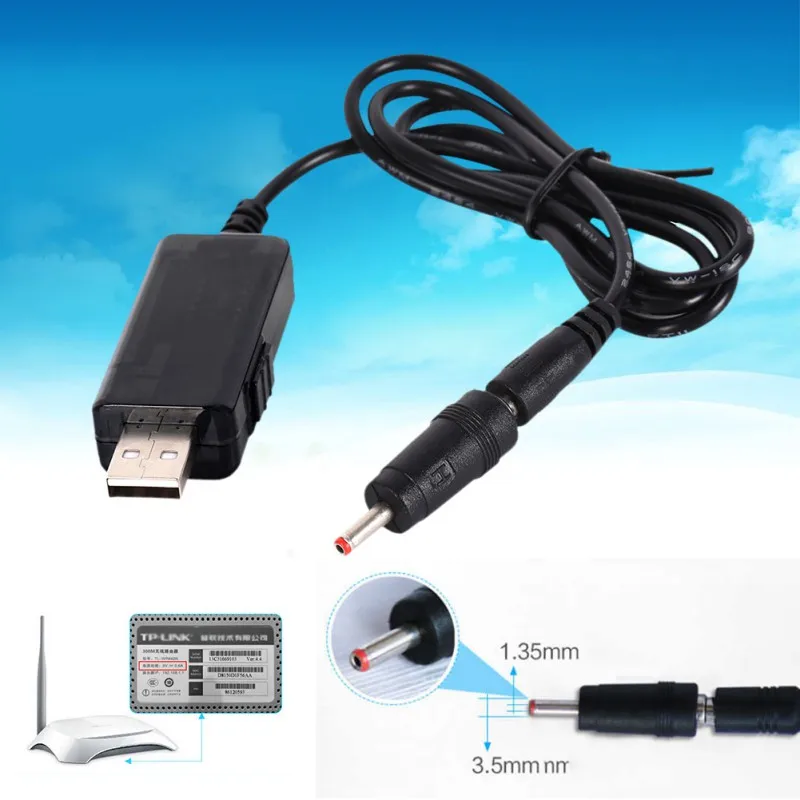 9V/12V Extension Cord Mobile Power With Router Power Cord High Quality