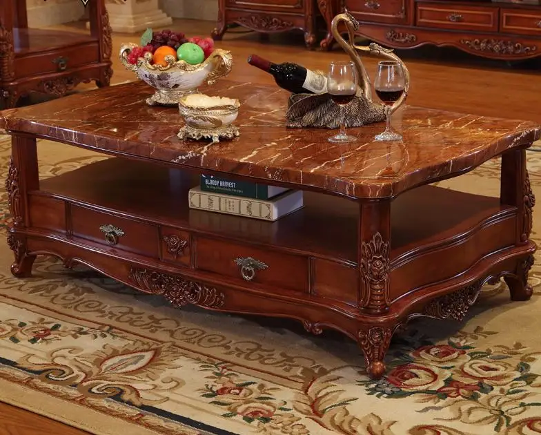 Asian Antique Tea Living Room Furniture Coffee Center Table