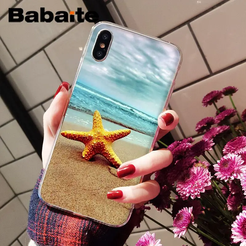 Summer beach palm