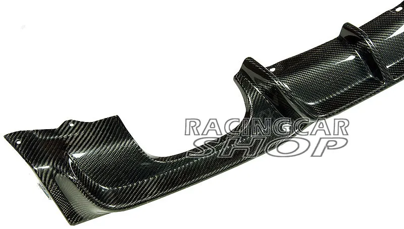 P Стиль Реальные углеродного волокна задний диффузор 4 выхлопные трубы для автомобиля BMW 3-Series F30 M-TECH M-Sport бампер 320i 328i 335i 2012UP B159