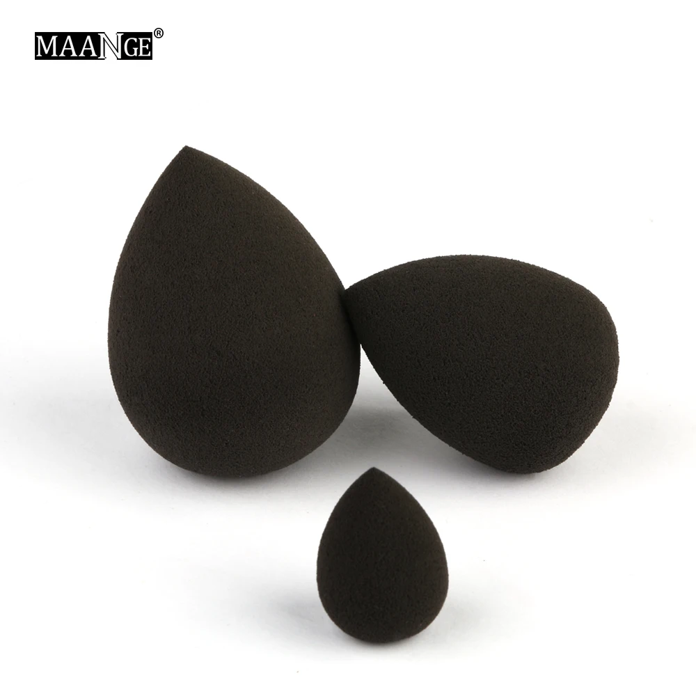 

MAANGE New 3Pcs/set Waterdrop Shape Soft Beauty Makeup Puff Latex Eyeshadow Foundation Powder Concealer Make Up Sponges