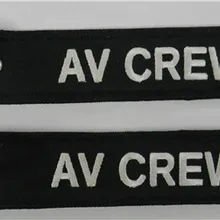 AV экипажа Вышивка брелок брелки брелок вышитый брелок