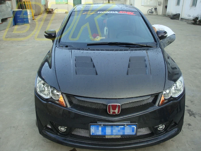 Grill FD2 Carbon Fiber Grille Type R JDM CF Bumper grill Case for Honda