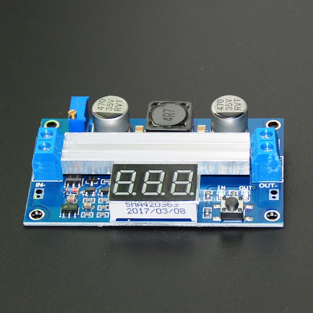 LTC1871 100 Вт постоянного тока повышающий преобразователь 3-35 В до 3,5-35 В светодиодный вольтметр DC-DC Повышающий Модуль источник питания регулятор напряжения