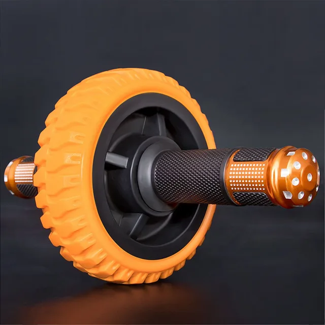 US $16.99 Single Ab Roller Home Fitness Exercise Gym Equipment Abdominal Muscle Trainer Body Building Trainin