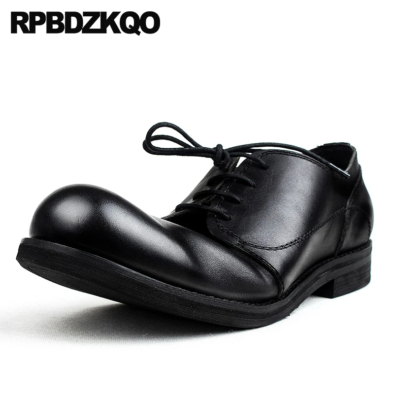

Oxfords High Quality Chic Dress Italian Runway Brush Shoes Real Leather Black Latest Footwear Fashion European Luxury Hot Sale