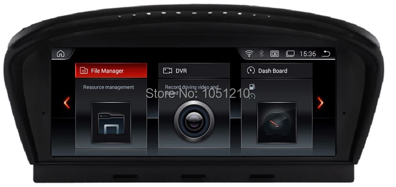 

Ouchuangbo android 7.1 gps navigation audio player recorder for E60 E61 M5 E63 E64 M6 E90 E91 E92 E93 M3 with CCC system