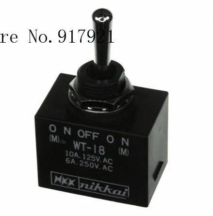 

[ZOB] WT-18S imported from Japan WT-18T nkk toggle switch toggle switch toggle switch WT-19S WT-19T --5PCS/LOT