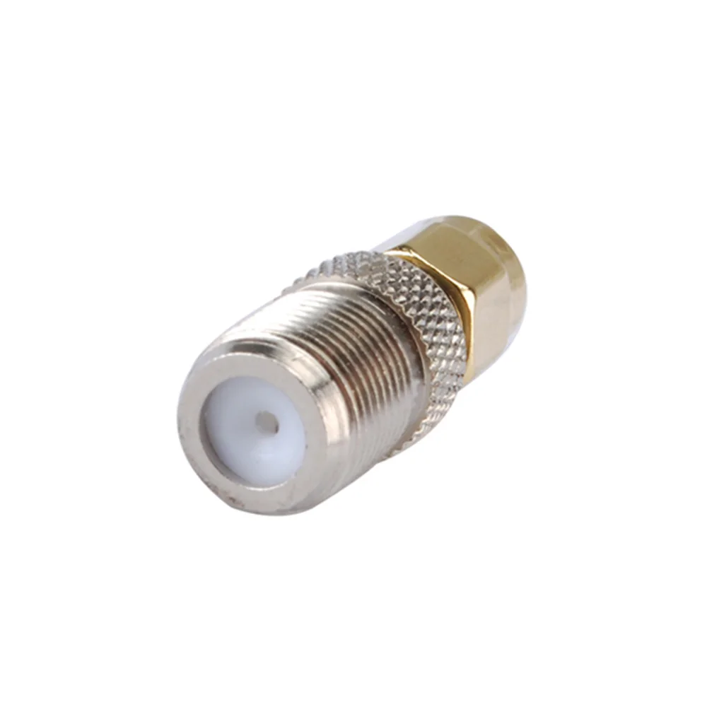 Eightwood F zu RP-SMA RF Koaxial Adapter F Jack Weibliche zu RP SMA Stecker Weibliche Gerade Buchse an Buchse Stecker