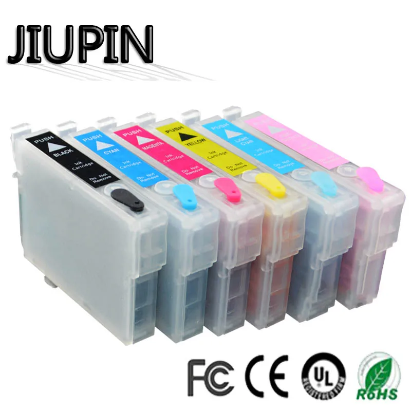 Новый перезаправляемый картридж 85N T0851- T0856 T0851N для принтера Epson Stylus Photo 1390 T60 с