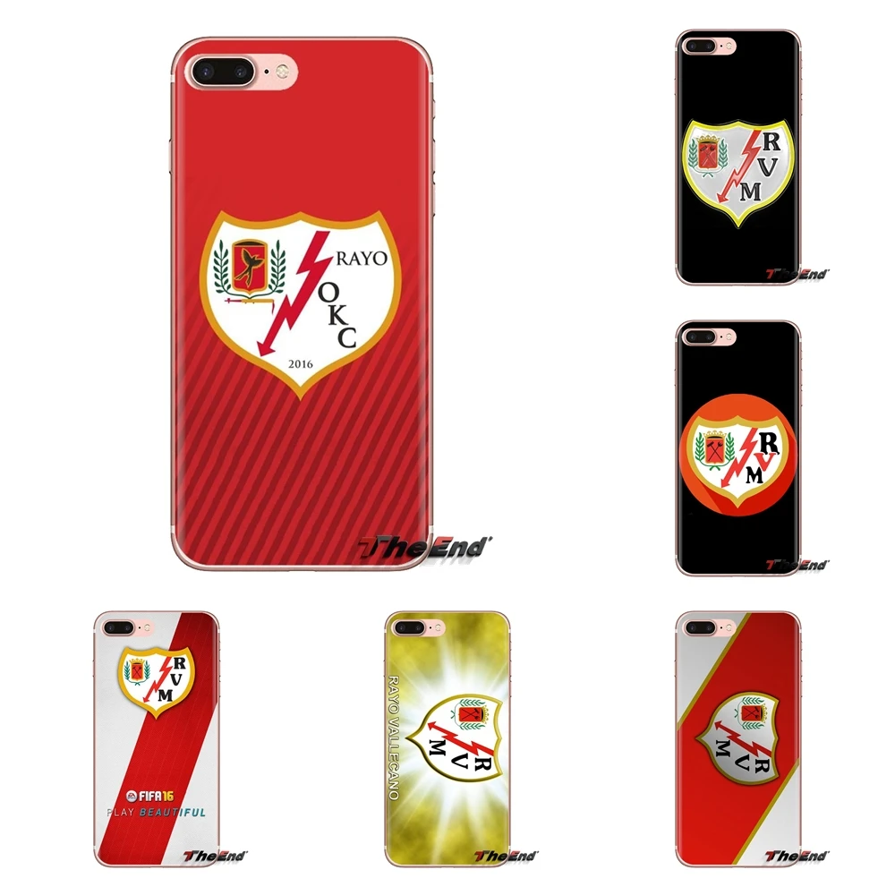 Силиконовый чехол для телефона Rayo Vallecano de Мадрид SAD Samsung Galaxy J1 J2 J3 J4 J5 J6 J7 J8 Plus 2018 Prime