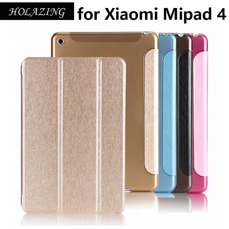 

Ultra Thin Light Weigth Tri-Fold Stand Smart Sleep & Wake up Cover for Xiaomi MiPad 4 Mi Pad 4 8.0" (2018) Case Coque Funda