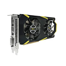 ASL GT1050ti боевой нож видеокарта 4G GDDR5 128 бит видеокарты для nVIDIA Geforce GT 1050ti Hdmi Dvi игры