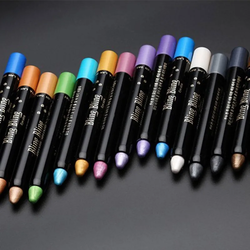 1 шт., женский косметический водонепроницаемый маркер, тени для век, карандаш, косметический блеск, тени для век, подводка для глаз, ручка