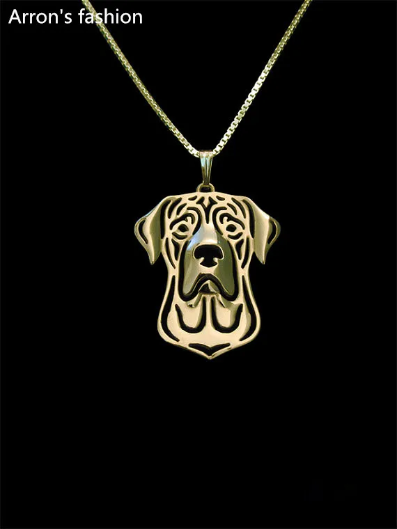 Новинка Трендовое ювелирное ожерелье Tosa Inu dog женское Позолоченное серебряное