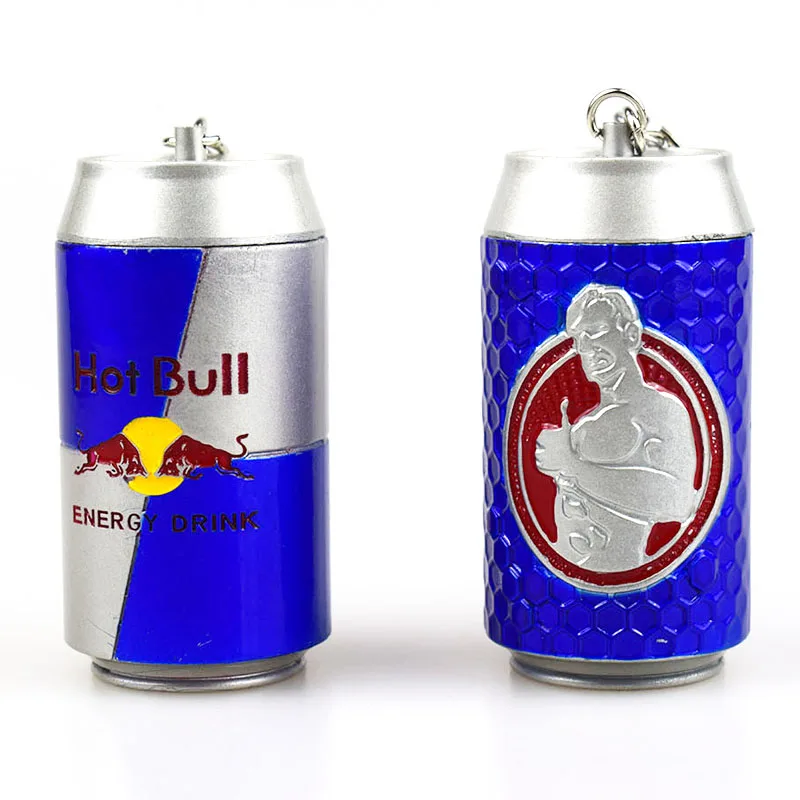 Hot Game Pubg Red Bull Keychain Playerunknown S Battlegrounds Cosplay Props Energy Drinks Keychain Key Chains Aliexpress