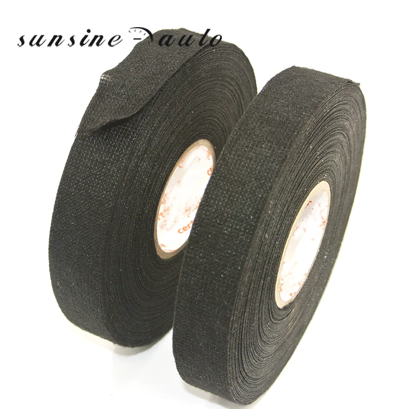 

Loom Tape Wiring Engine Bay Tidy Up Tape fits Land Wiring Loom Harness Adhesive Cloth Fabric tape 19mm/25m