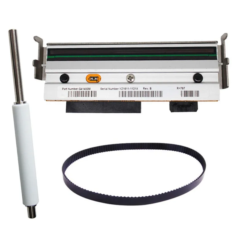 G41400M Print head+Roller+ Belt For Zebra S4M 203dpi Thermal Label