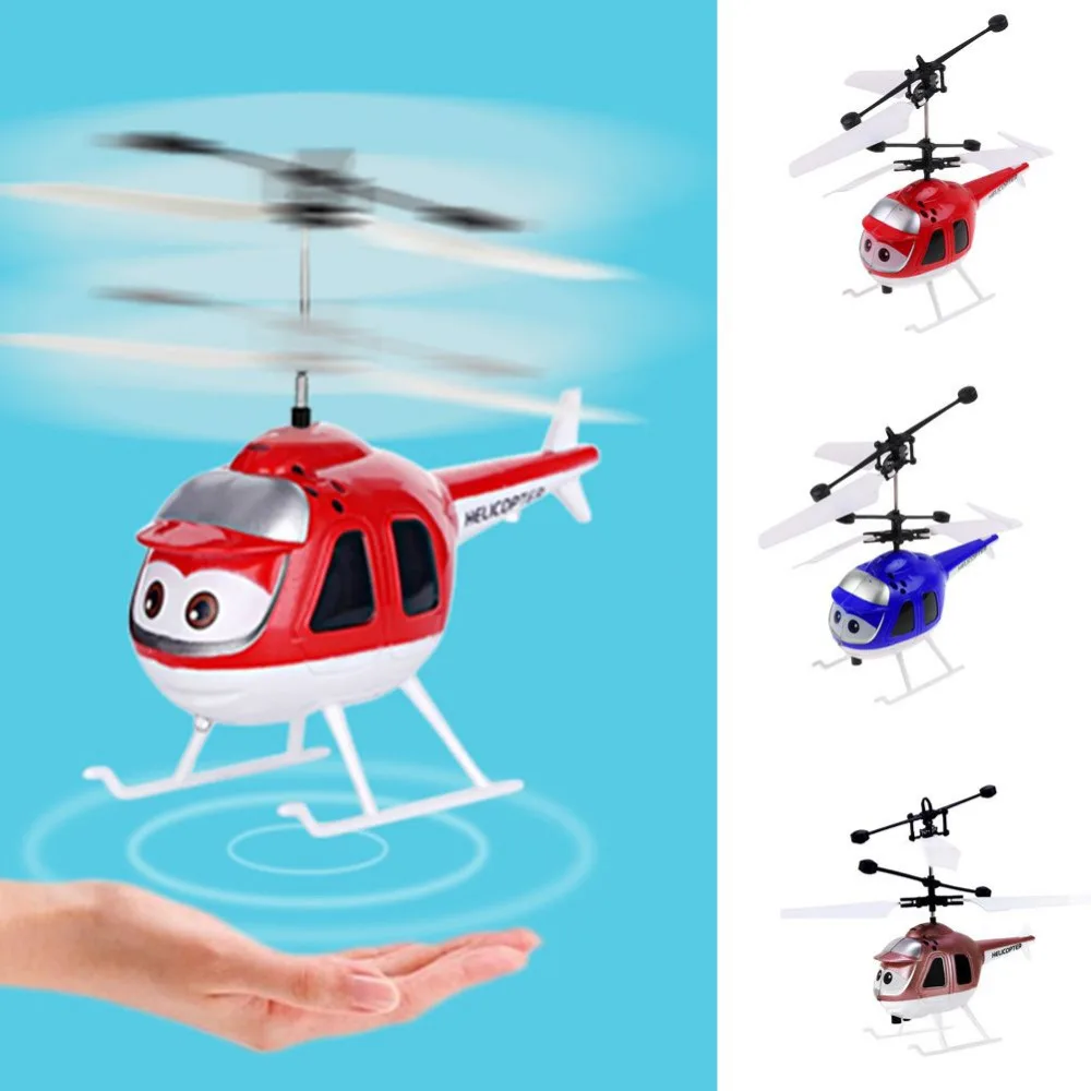 Induksi Sanheshun Kartun Remote Control RC Pesawat Helikopter Model