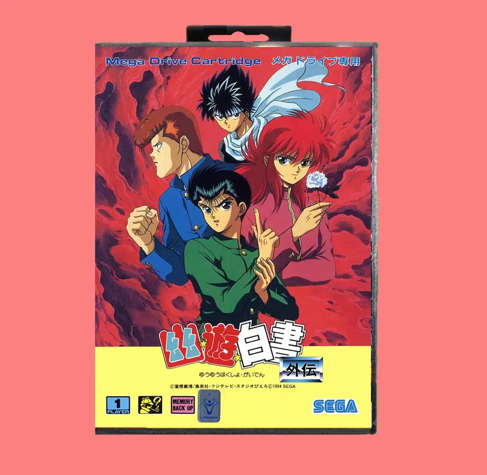 

Yuuyuuhakushogaiden JP 16 Bit MD Game card with Retail Box For Sega Genesis & Mega Drive
