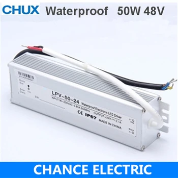 

50W 48V China Manufacture of LED water-proof type switching mode Power Supply (LPV50W-48V) For the Electronic information field