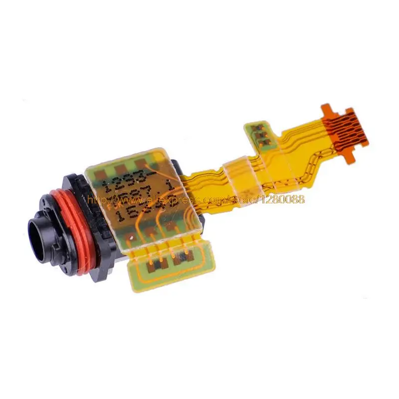 5 pcs lot For Sony Xperia Z5 Compact mini E5803 E5823 Headphone Earphone Audio Jack Flex Cable Module Replacement Free Shipping