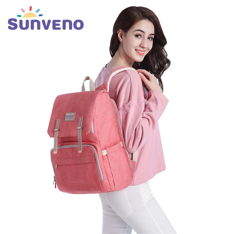Sunveno Baby Bag Diaper Bag Backpack Baby Care Backpack Maternity Stroller Bag Bolsa Maternidade Mochila Sunveno Baby Bag Diaper Bag Backpack Baby Care Backpack Maternity Stroller Bag Bolsa Maternidade Mochila