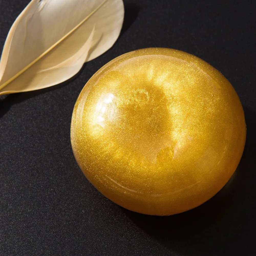

80g Amino Acid Nano Gold Handmade Soap Deep Cleansing Skin Facial Moisturizing