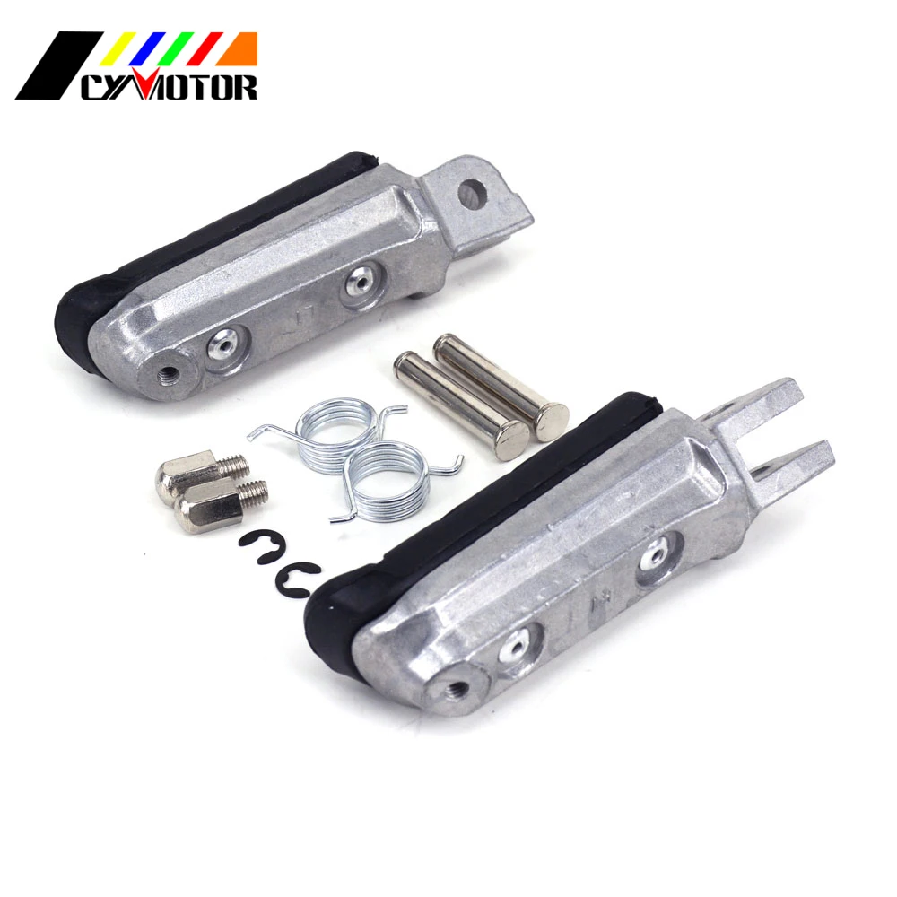 Передние Подножки для мотоцикла подножки HONDA XL CB VT VTR NT CBF CBR NTV VFR 125 250 400 500 600 650 750 800