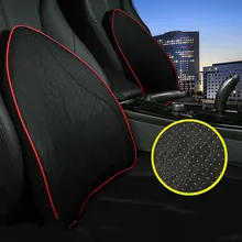 Память хлопок поясничные автомобильные аксессуары подушка для офисного Кресла Подушка под спину сиденье зазор наполнитель