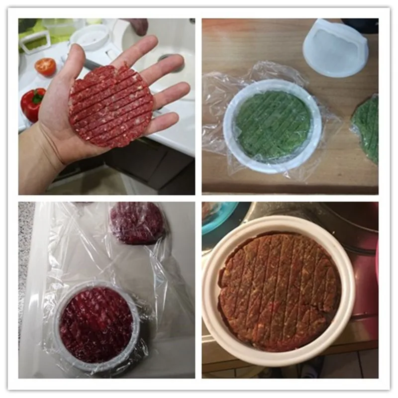 1-Set-Round-Shape-Meat-Burger-Maker-Mold-DIY-Hamburger-Press-Meat-Beef-Press-Patty-Maker