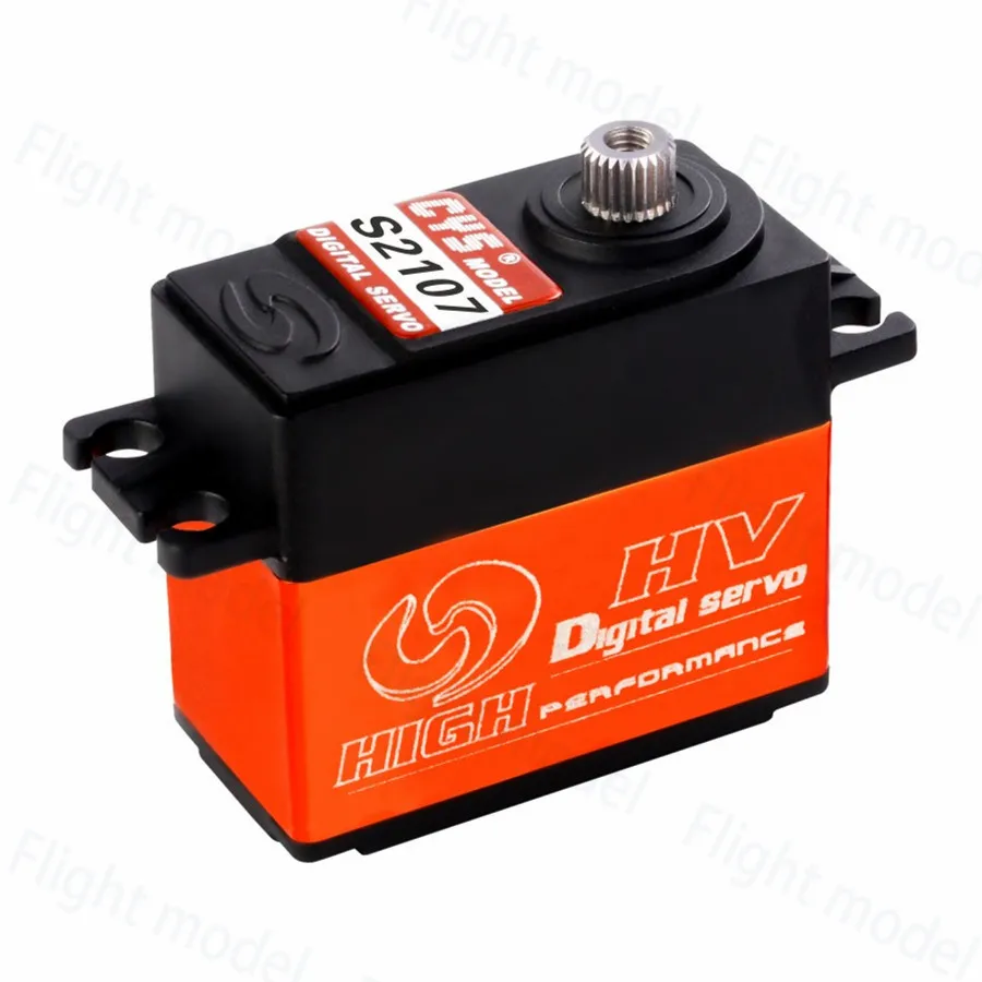 

1pc CYS-S2107 40.1x20.1x37.3mm 8.5kg.cm Digital Titanium Coreless Servo For RC Airplane Boat Cars