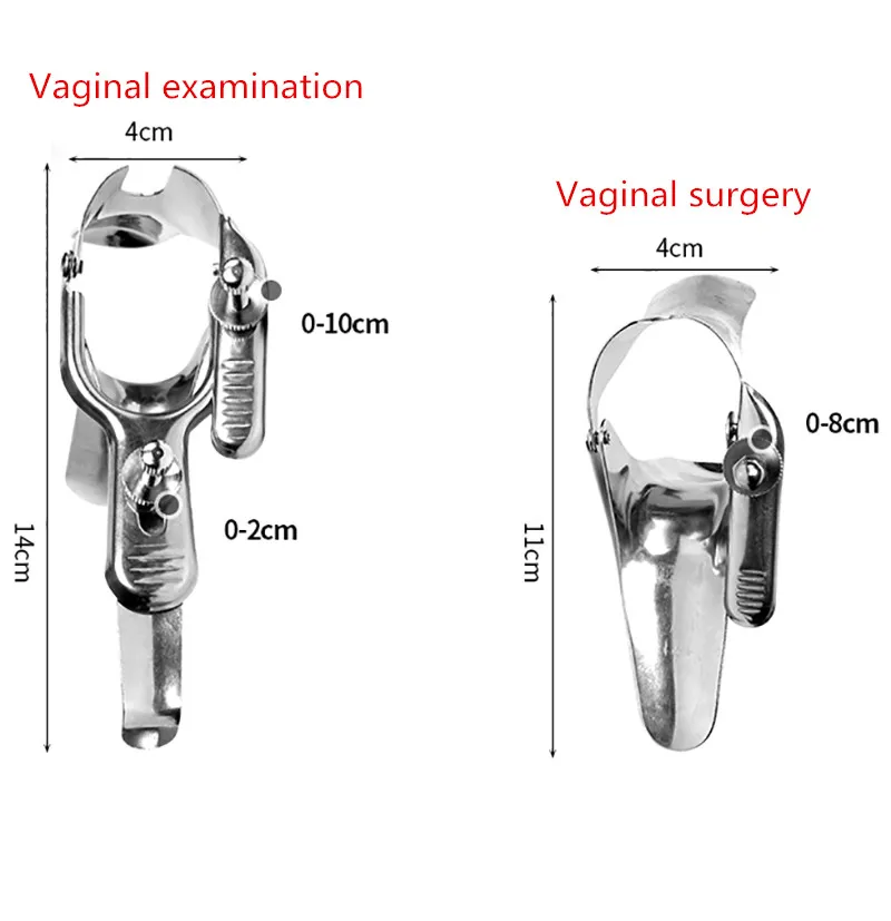 Вагинальный расширитель из нержавеющей стали, устройство для расширения влагалища, вагинальное зеркало, инструмент для контроля женской гигиены SM Toy Y