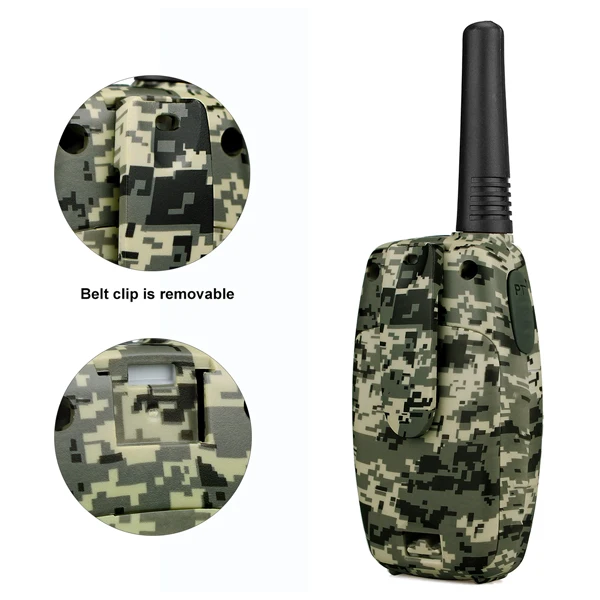 4 шт. Мини Walkie Talkie для детей 4 цвета Retevis RT628 0,5 Вт UHF PMR446 ЖК-дисплей Дисплей Портативный любитель двухстороннее игрушечные рации