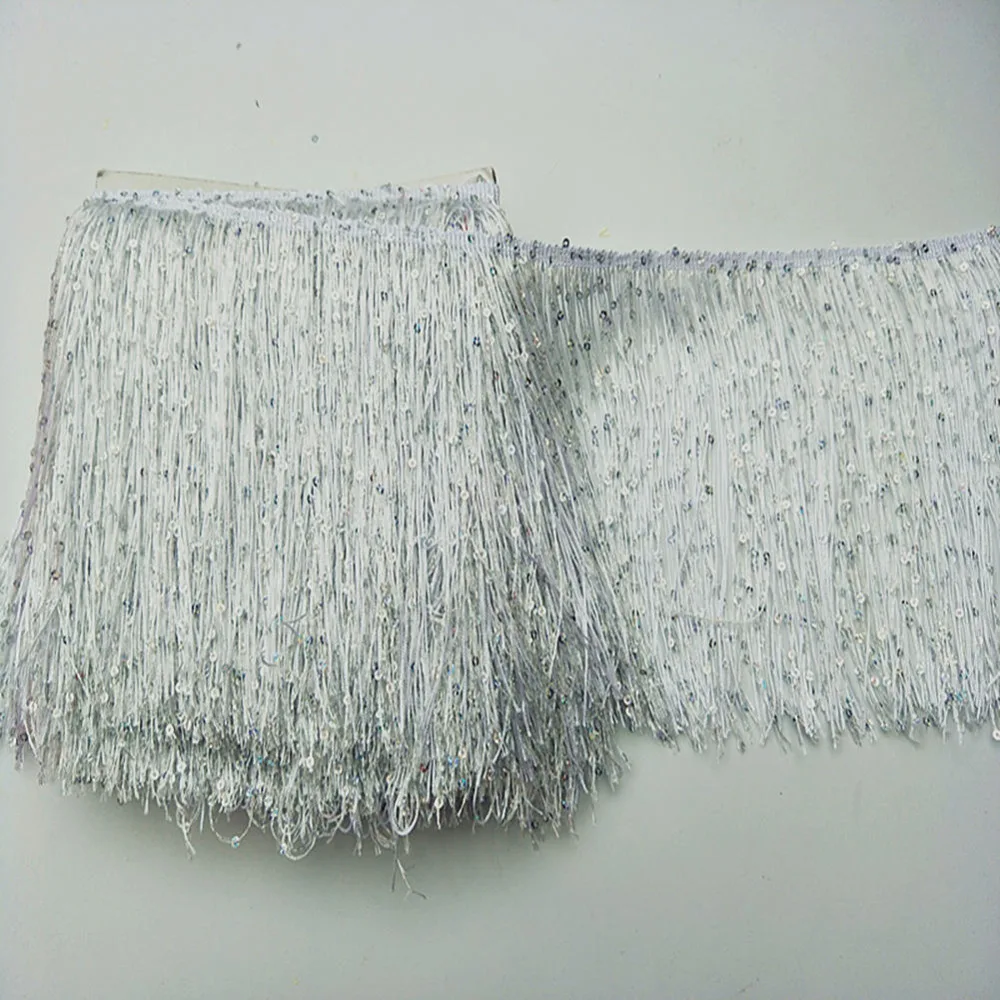 New 10yard Sequins Tassels / Earrings Accessories / Silk Tassels