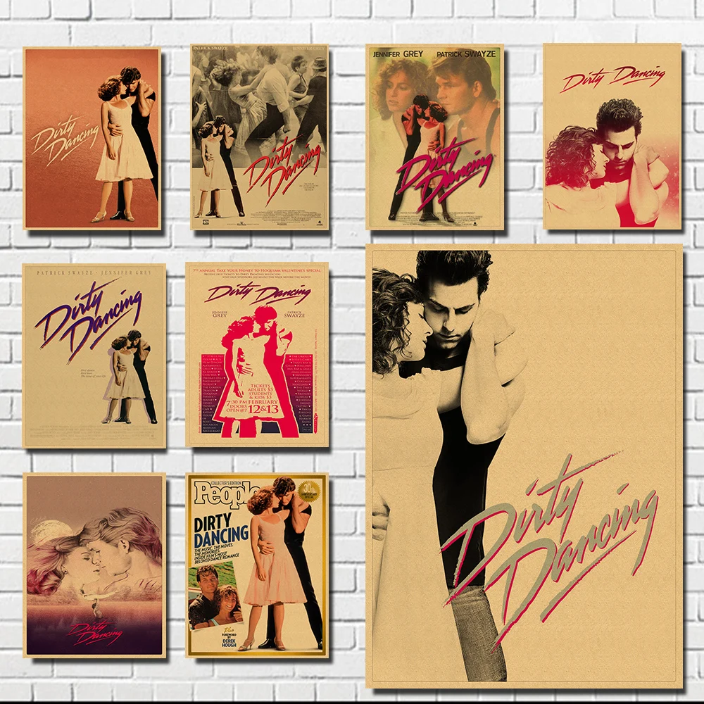 

Dirty dancing movie posters vintage home Room Bar decorative painting Poster kraft paper retro poster 30*21cm