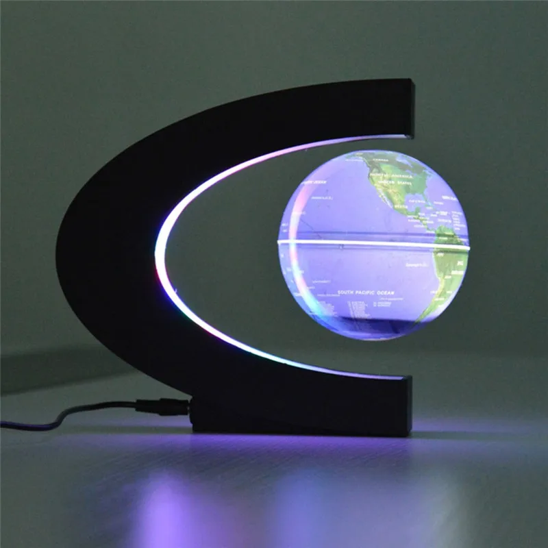 

POTENCO High-definition Luminescent Magnetic Levitation Globe LED Lighting Creative Birthday Gift Home Decoration