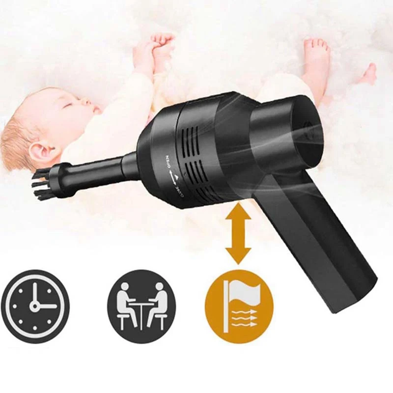 

USB Keyboard Vacuum Cleaner Portable High Effectively Mini USB Powered Vacuum Clean for Cleaning Dust, Pet Nest, Piano
