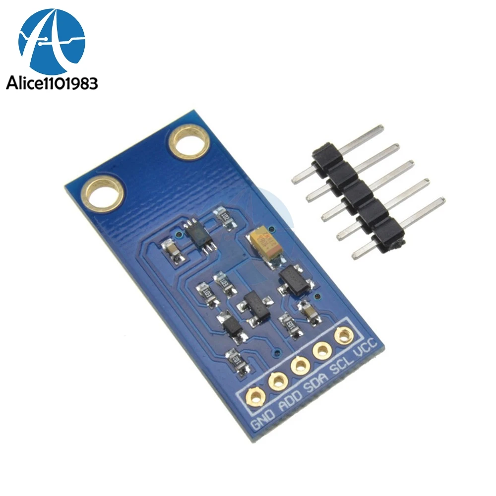 

BH1750FVI IIC I2C InterfaceDigital Light Intensity Sensor Module Power Board for Arduino Module 16 Bit AD Converter Board