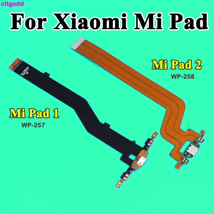 USB разъем cltgxdd для подключения зарядного устройства гибкий кабель Xiaomi Mi Pad 1 Mipad / 2