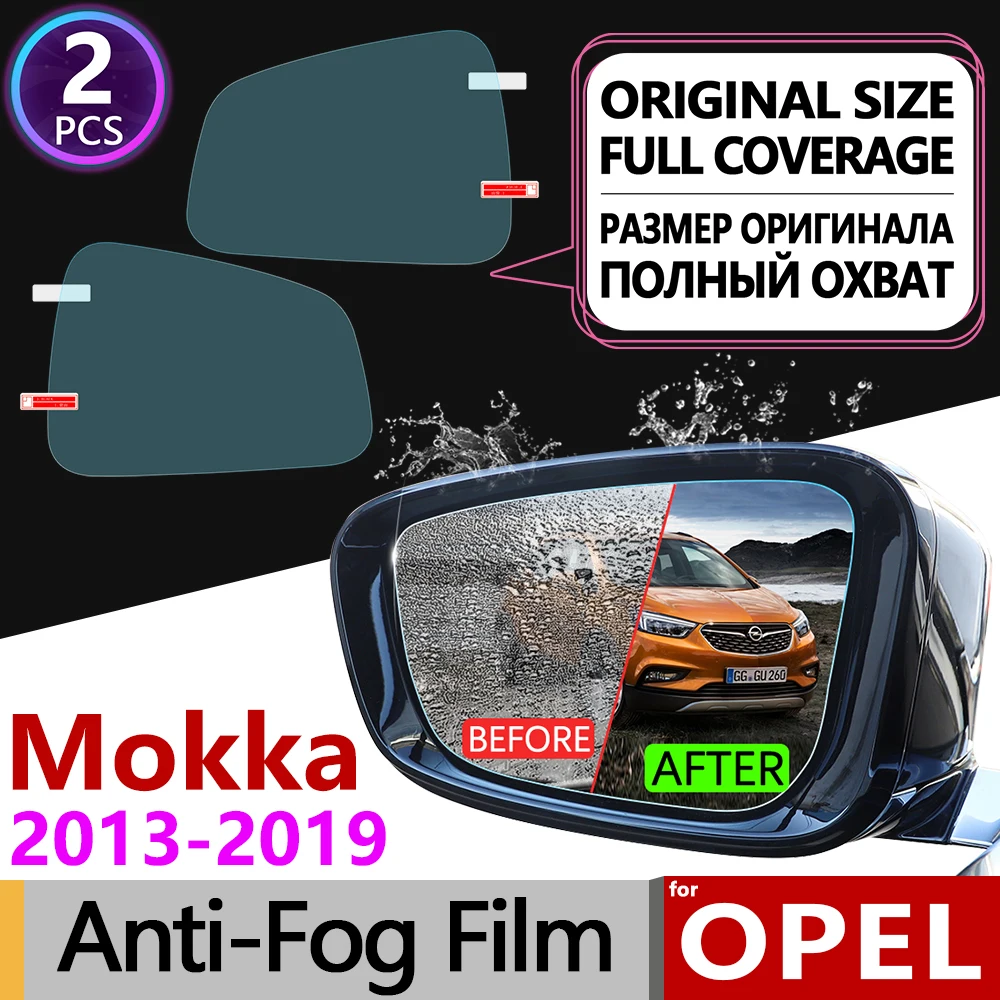

for Opel Mokka Full Cover Anti Fog Film Rearview Mirror Accessories Stickers Vauxhall Mokka X 2013 2014 2015 2016 2017 2018 2019